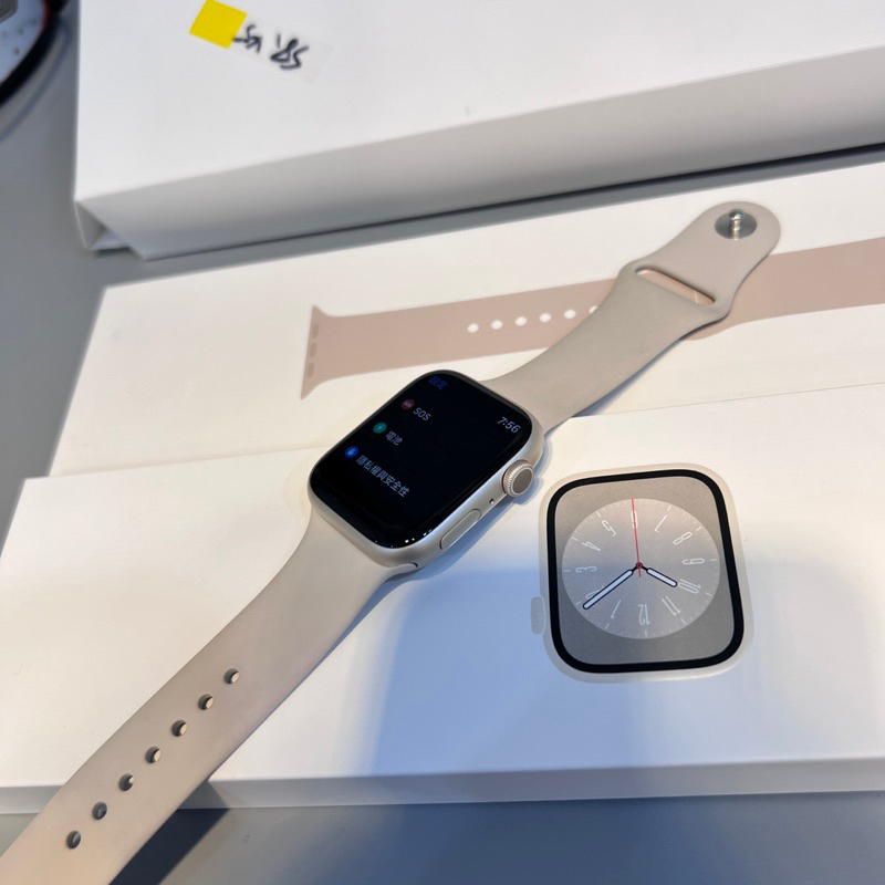Apple Watch S8 45mm 星光白 | 蝦皮購物