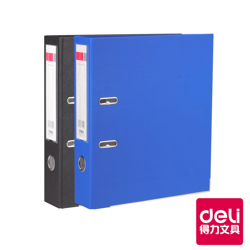 Deli 得力 二孔拱型夾 A4 文件夾【超取上限6個 】39594 資料夾 資料簿 檔案夾 拱型夾 資料本 2孔 R6 | 蝦皮購物