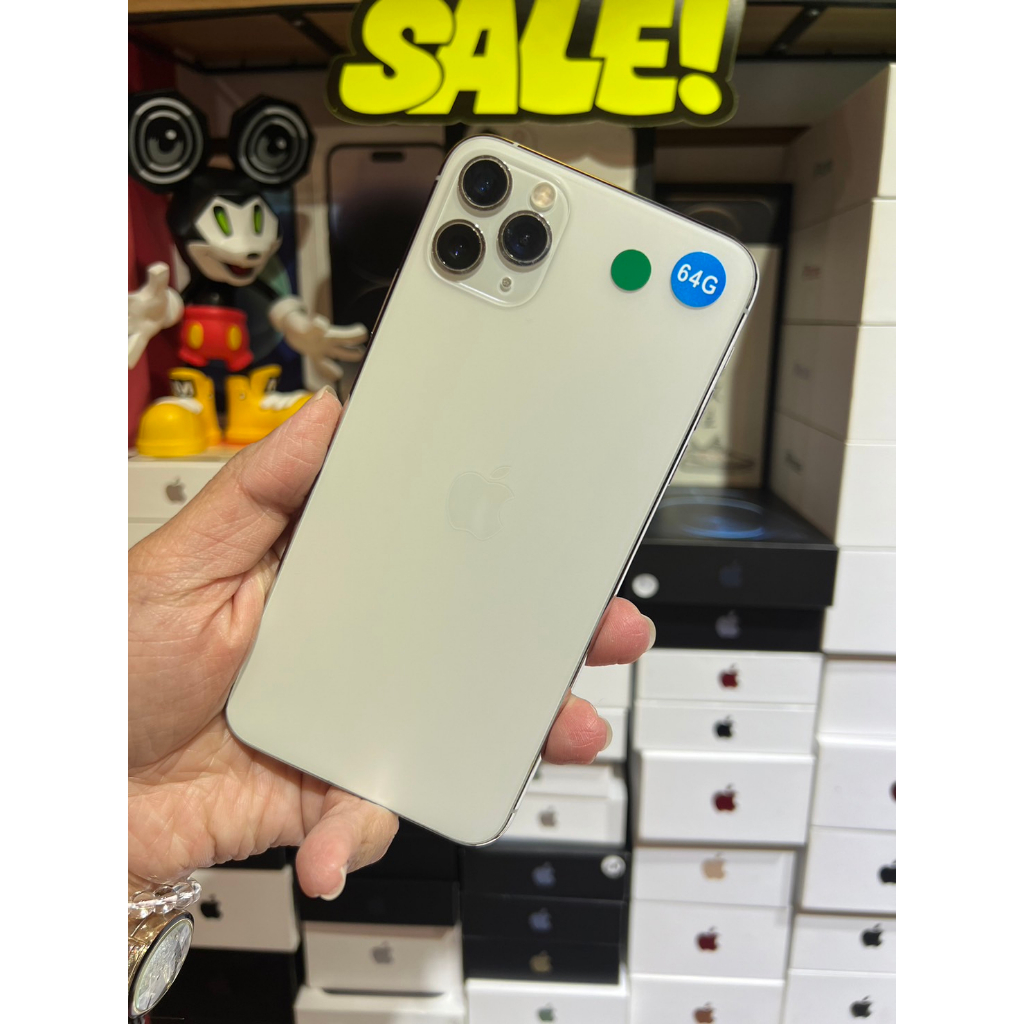 【當天發貨】Apple iPhone 11 Pro Max 64GB 白 6.5 吋 有實體店 面交 台版 L1596