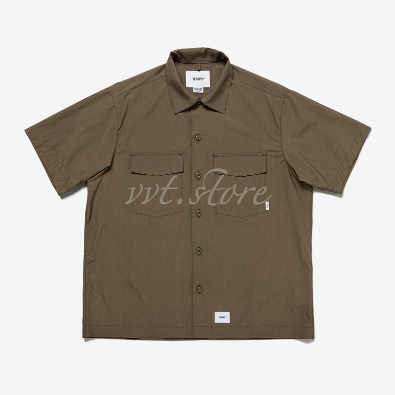 WTAPS 23SS CBW / SS / COTTON. BROADCLOTH 短袖襯衫