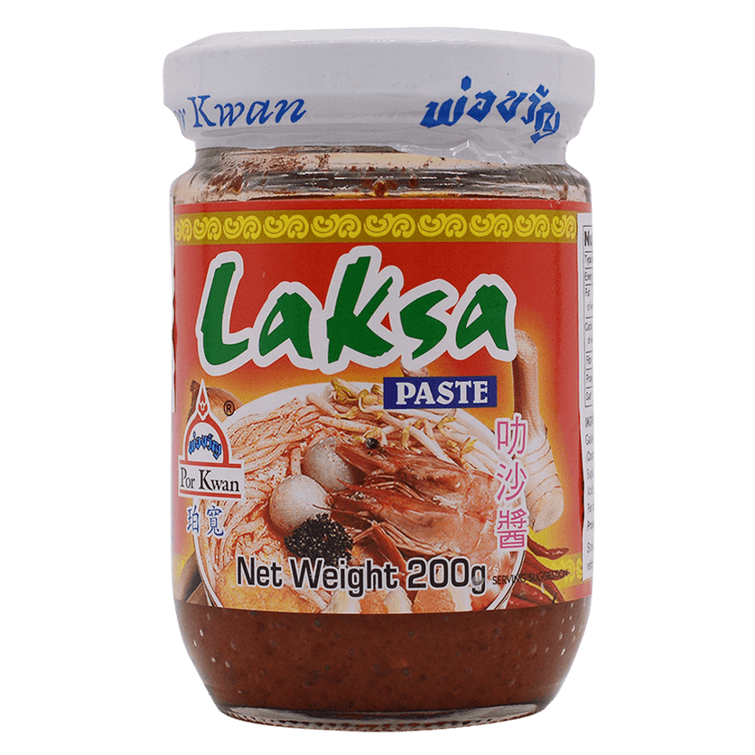【Eileen小舖】泰國 POR KWAN Laksa Paste 叻沙醬 200g 泰式海鮮 醮醬 沾醬 醃醬 香料 | 蝦皮購物