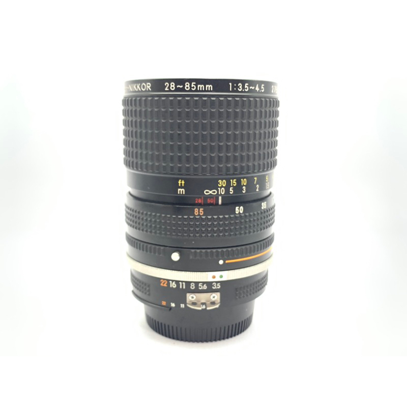 尼康 Nikon Ai-S NIKKOR 28-85mm F3.5-4.5 Macro 變焦鏡頭 漂亮的美品 三個月保固