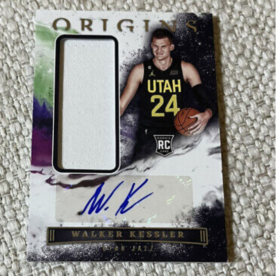 202223 PANINI ORIGINS 起源 WALKER KESSLER RC PATCH RPA 球衣 簽名 蝦皮購物