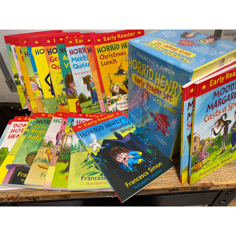 Horrid Henry Early Reader Set 25 Books Collection Box Set by