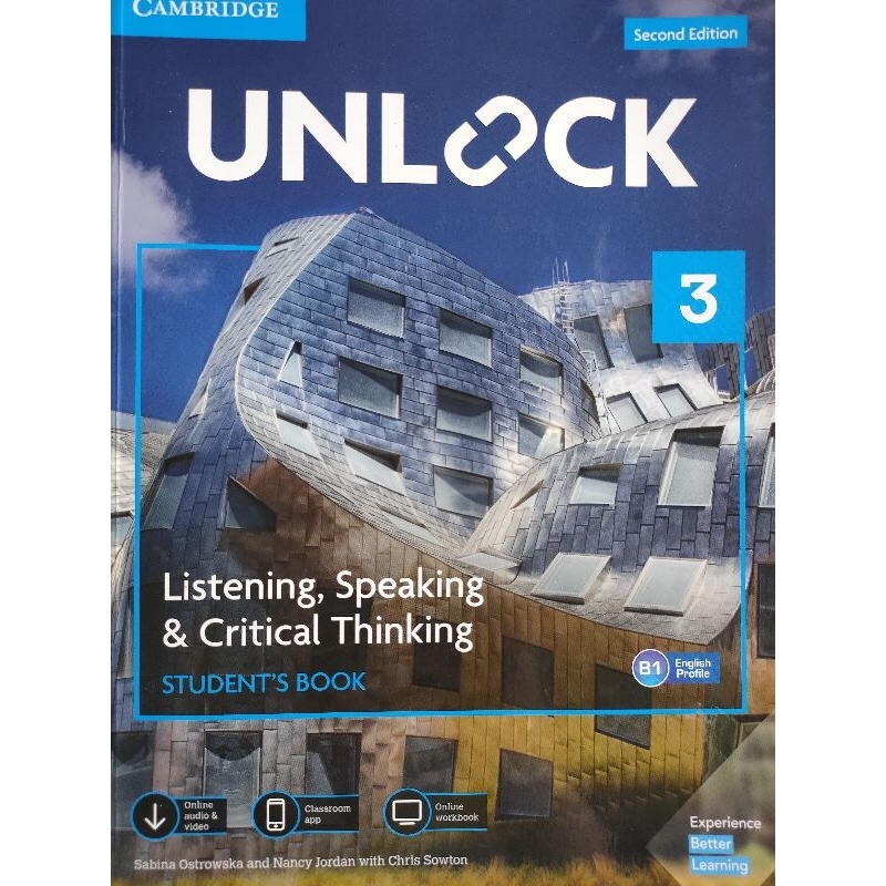 UNLOCK3 Listening, Speaking & Critical Thinking | 蝦皮購物