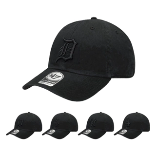 47 Brand MLB 洋基 道奇 老虎 白襪 大標 全黑 刺繡 老帽 棒球帽 鴨舌帽 軟布老帽 ⫷ScrewCap⫸