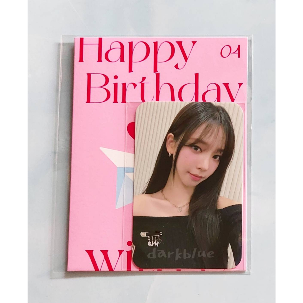 aespa Karina 周邊 生日 小卡 生日卡 生日小卡組 | 蝦皮購物
