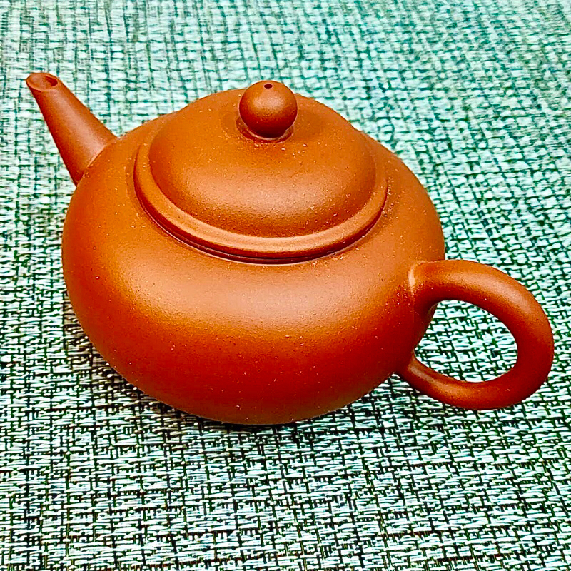 最後出清~(大)早期朱泥中國宜興荊溪惠孟臣十二杯茶壺/標準壺 最後出清~(大)早期朱泥中國宜興荊溪惠孟臣十二杯茶壺/標準壺