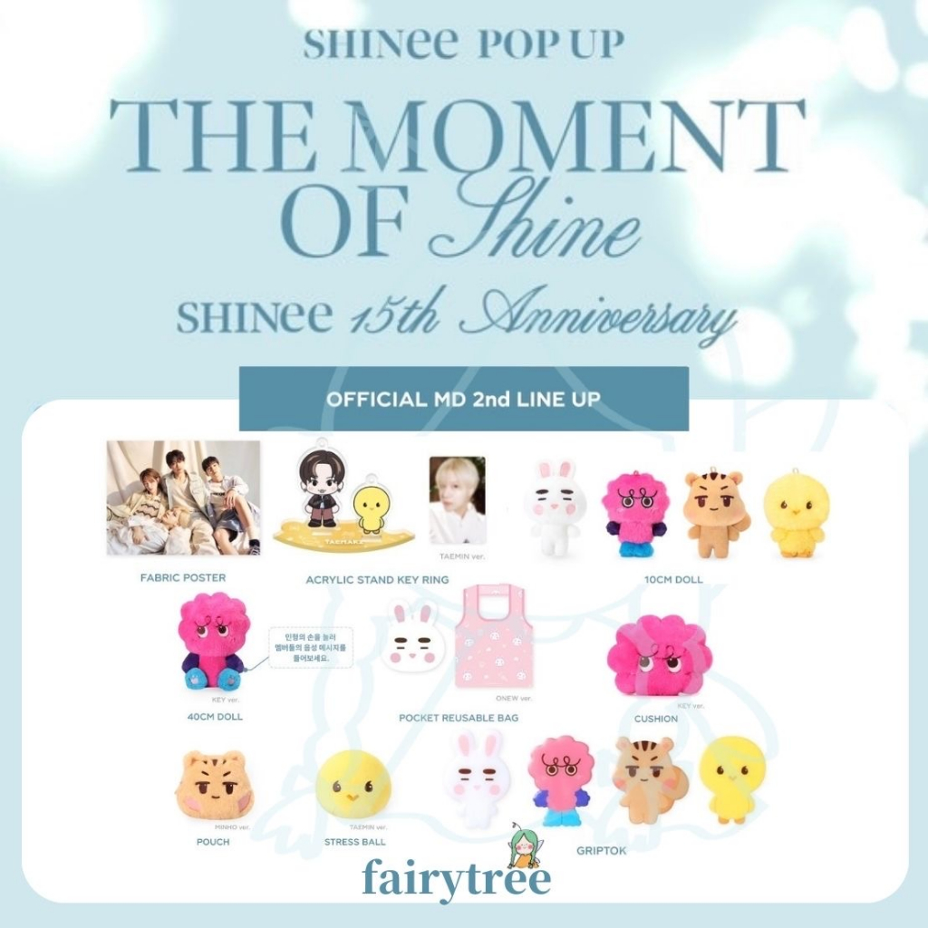 仙女樹🌟 SHINee - 『 THE MOMENT OF Shine 』 2nd官方周邊