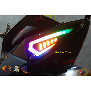 『六扇門』APP 巴耐光電 幻彩 RD1 尾燈 JETS SR SL JET 炫彩 七彩 變色 遙控 開關 導光 LED | 蝦皮購物