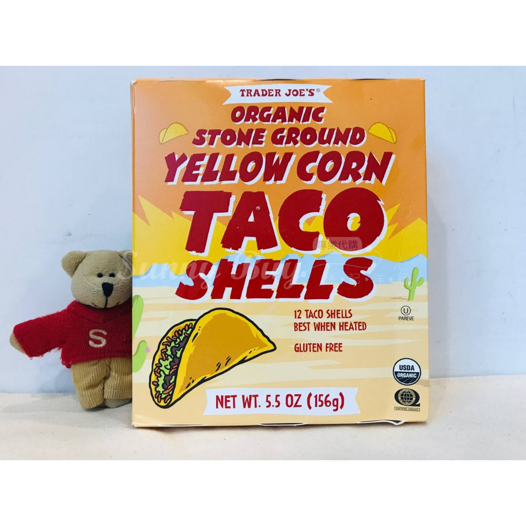【Sunny Buy】 現貨 Trader Joe's 無麩質黃玉米墨西哥塔可餅 Taco Shells 12入 蝦皮購物