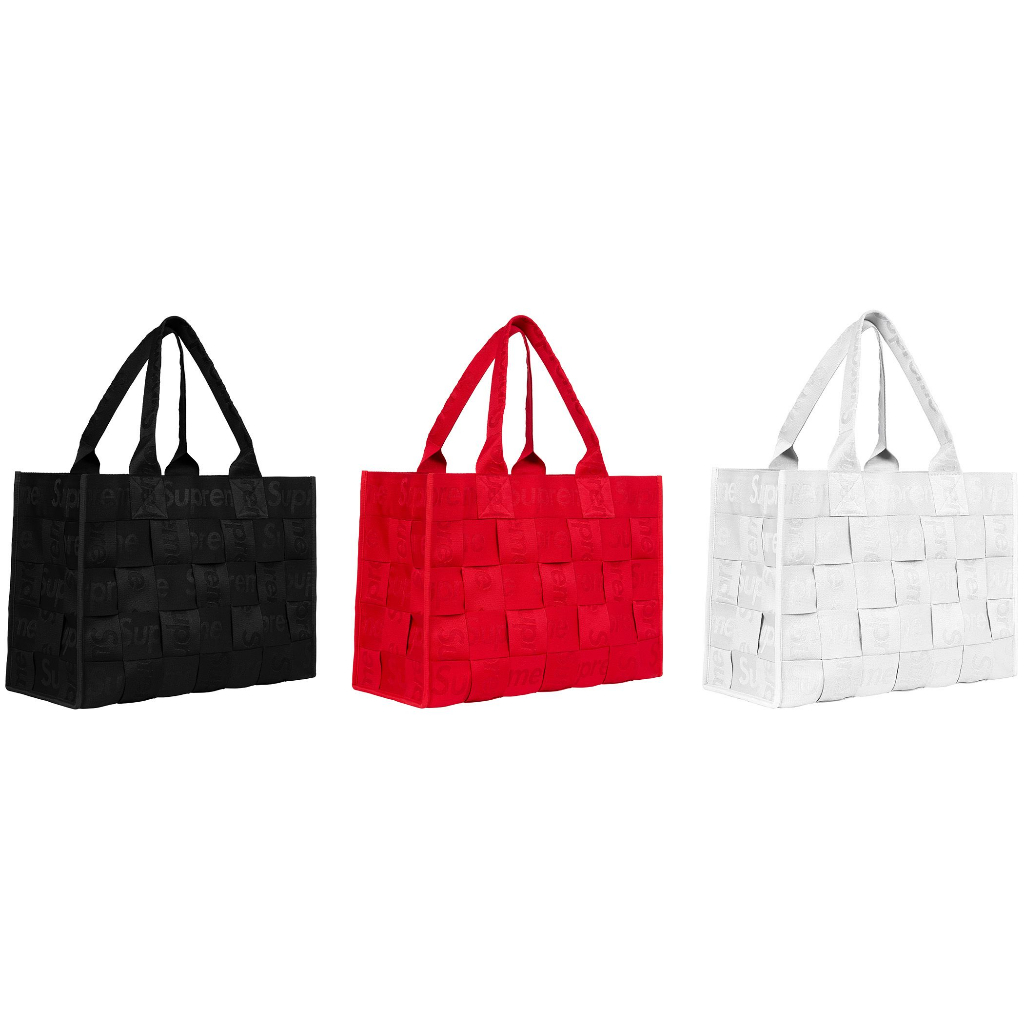 Supreme 2023 S/S 春夏Woven Large Tote 大托特包托特包| 蝦皮購物