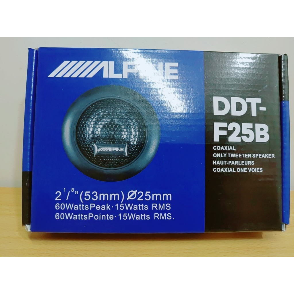 (全新現貨)汽車音響 汽車喇叭 日本 阿爾派 ALPINE DDT-F25B 高音喇叭 車用喇叭 車門喇叭 一對2顆 | 蝦皮購物