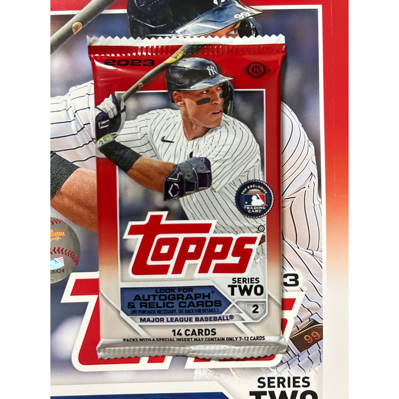 MLB  Topps Series 2 hobby 棒球卡卡包有機會抽大谷翔平經典賽卡