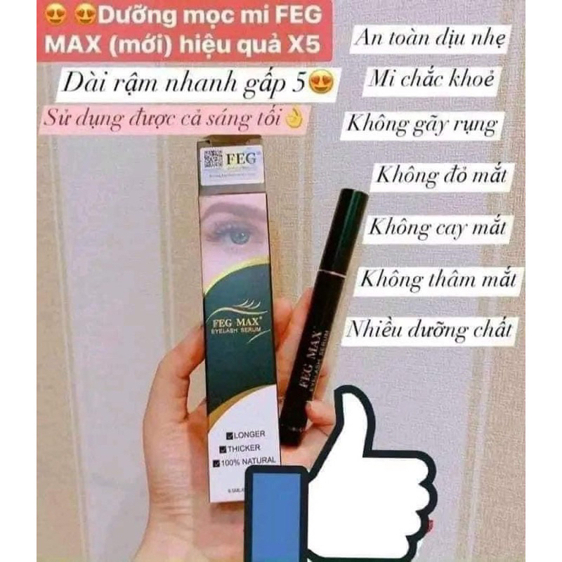現貨- Dưỡng Mi Mày FEG MAX chính hãng mẫu mới | 蝦皮購物