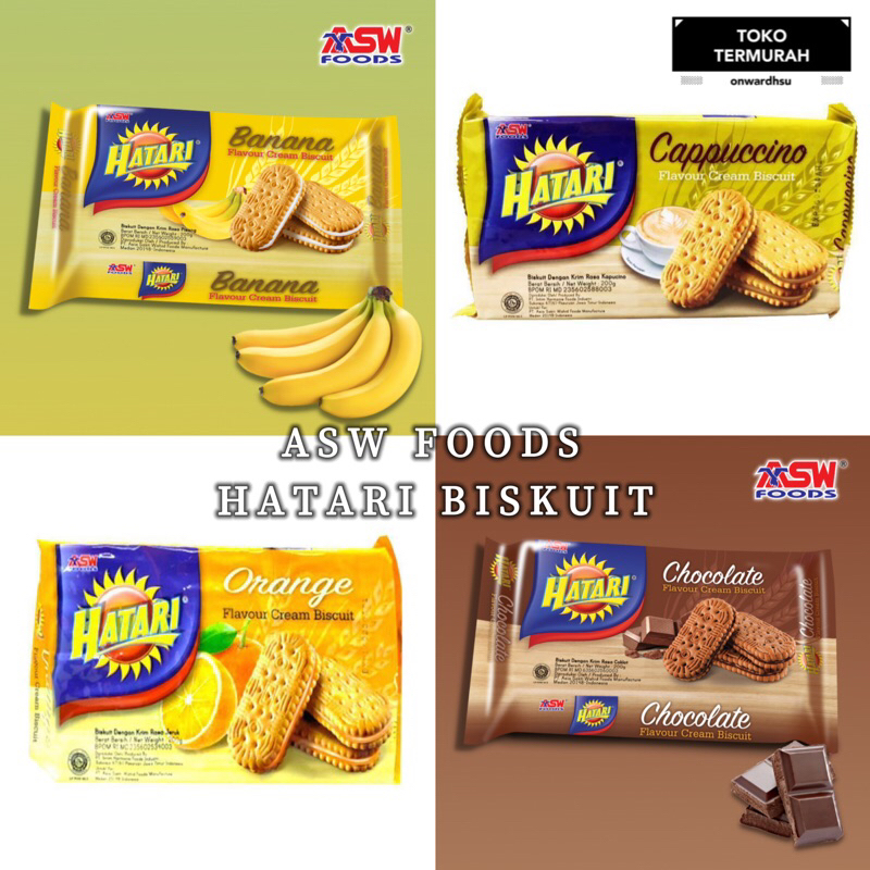 [印尼批發]ASW FOODS HATARI BISKUIT | 蝦皮購物