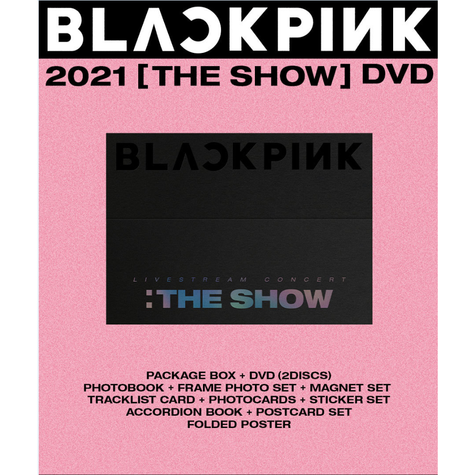 全新未拆封 BLACKPINK THE SHOW DVD