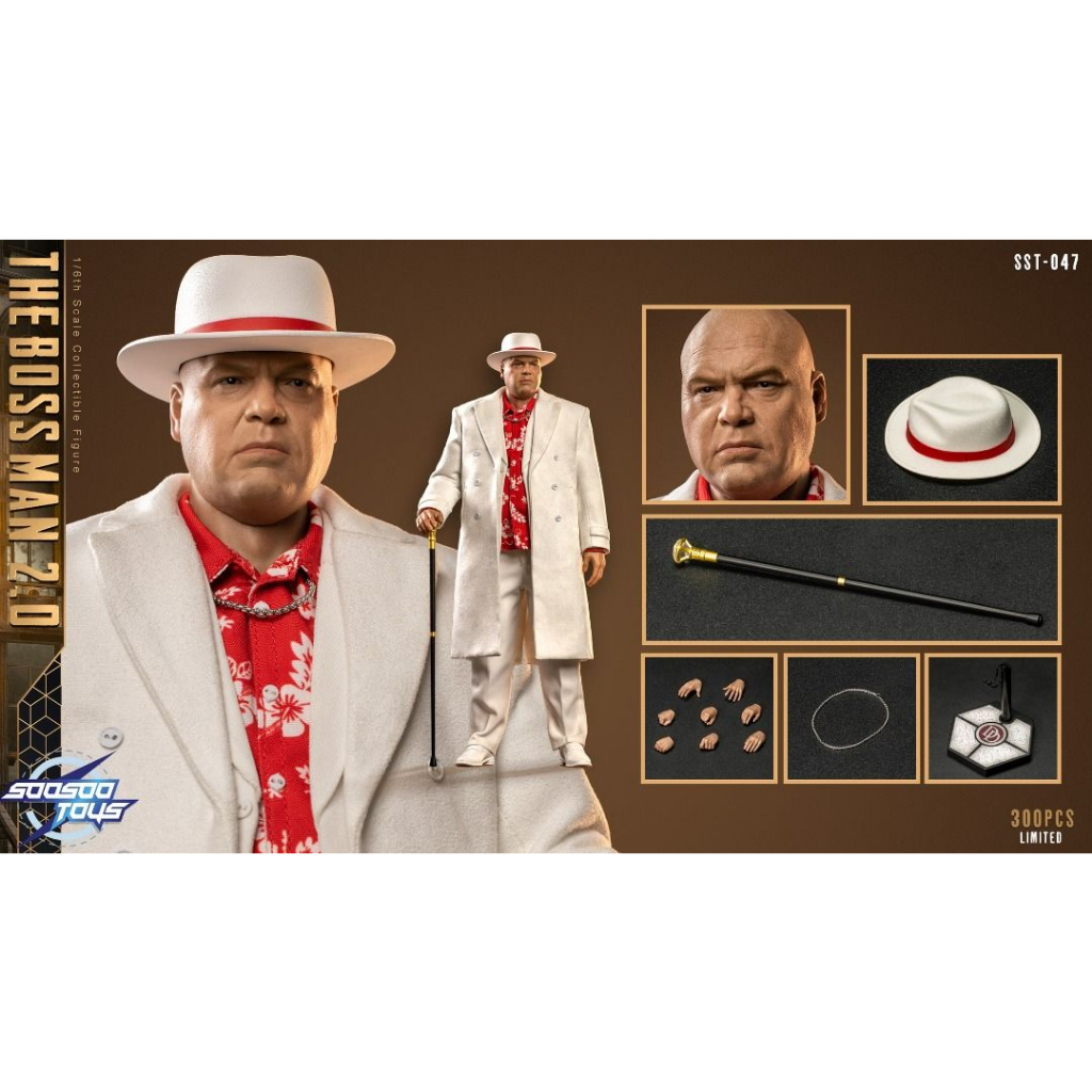 お得なセット価格 SST047 ビッグボス The big Boss man 2.0 1/6