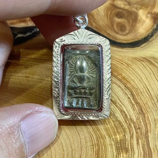 📿九大聖僧神通第一龍婆蜀⚜️百年小金佛崇迪⚜️純銀殼孤品圖鑑版