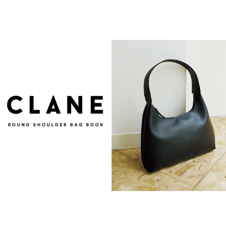 CLANE ROUND SHOULDER BAG BOOK 雜誌包包2023新品日本代購腋下包雜誌