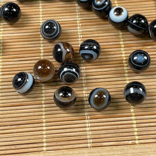最高品質❣️瑪瑙 手彫り天眼天珠 10-168