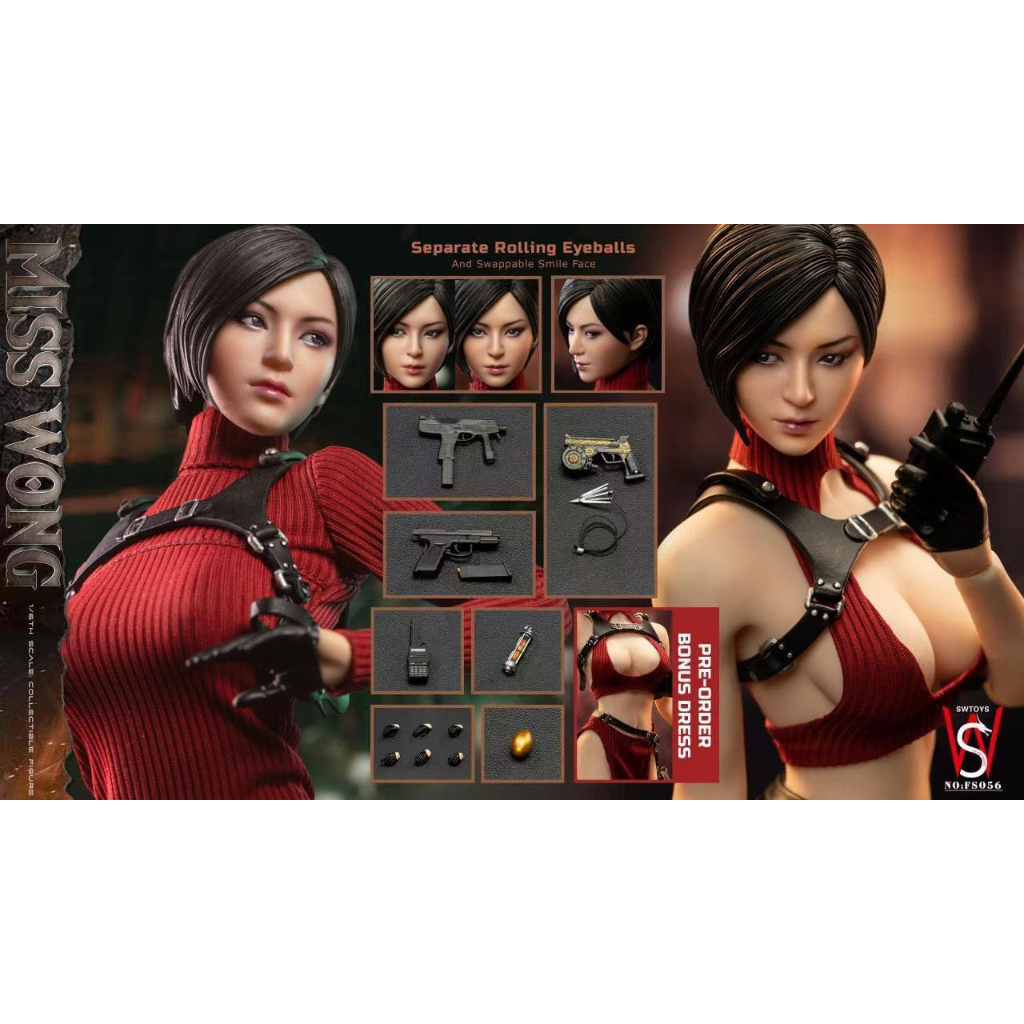 Preorder SWTOYS FS056 1/6 Resident Evil Ada Wong Collectible