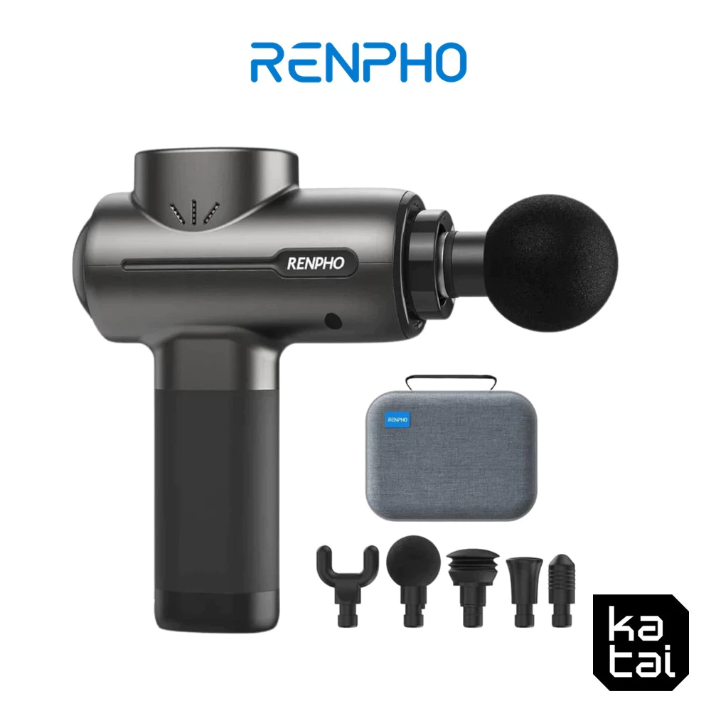 【深層筋膜釋放】質感金屬與大馬力！RENPHO R3 RP-GM171 深層組織按摩槍深度評測與導購指南