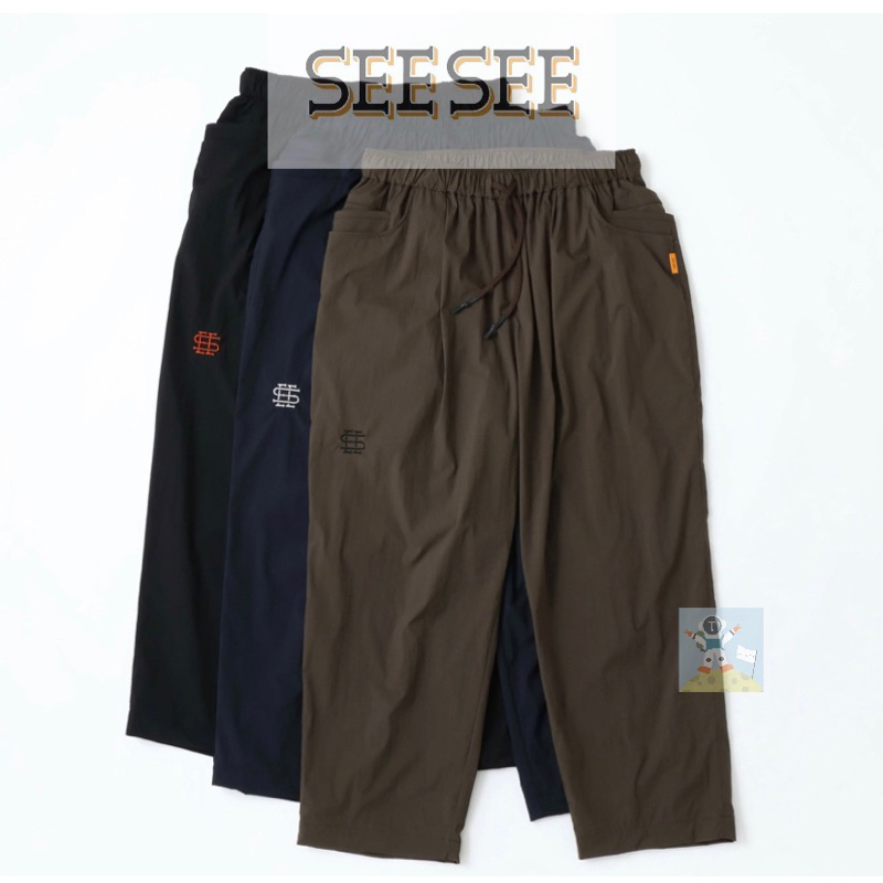 SEE SEE 23SS BAGGY NYLON 長褲休閒褲運動褲| 蝦皮購物