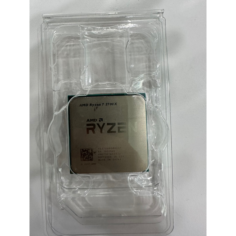 AMD R7 2700X 單處理器 | 蝦皮購物