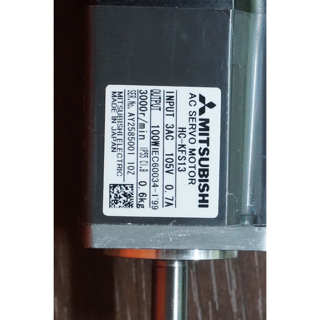 三菱MITSUBISHI HC-KFS13 交流伺服馬達AC SERVO MOTOR | 蝦皮購物