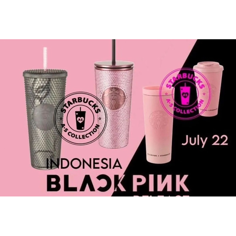 NEW！！STARBUCKS X BLACK PINK Collection /Togo cup/tumbler/Bling