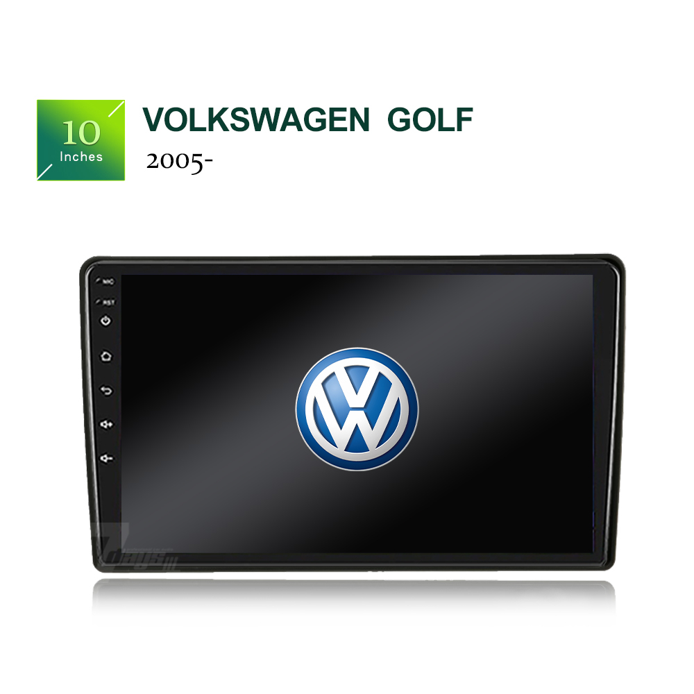 VW 福斯 10吋 2005- GOLF 專用安卓機 四核心/八核心 含專用框 線材 安卓機 Android | 蝦皮購物