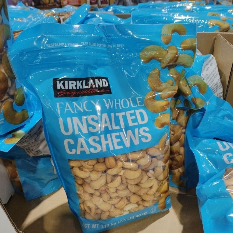新包裝 科克蘭 無調味腰果 1.13公斤 好市多代購 Costco Unsalted Cashews 1671940 蝦皮購物