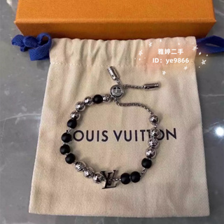 Shop Louis Vuitton 2023 SS Monogram beads bracelet (M00512) by