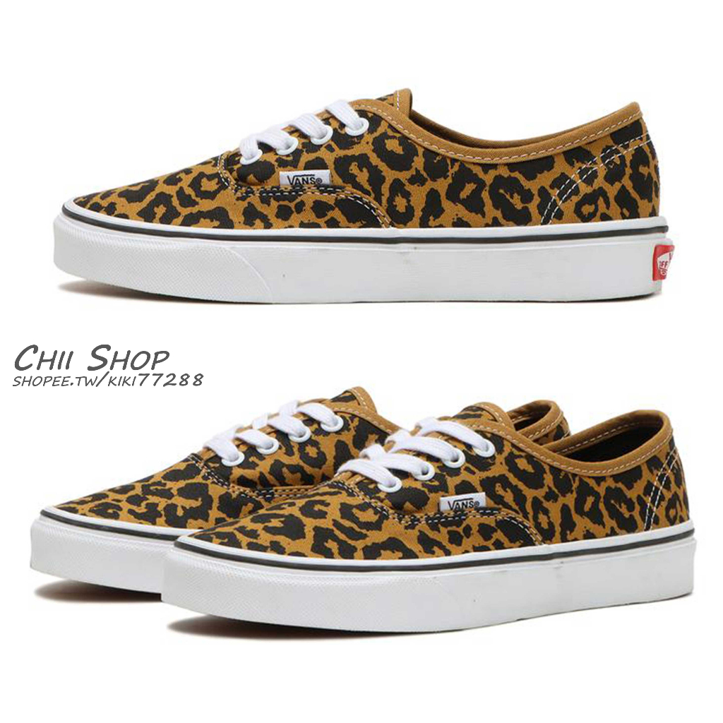 CHII】日本VANS AUTHENTIC 棕色豹紋VN0009PVBP6 | 蝦皮購物