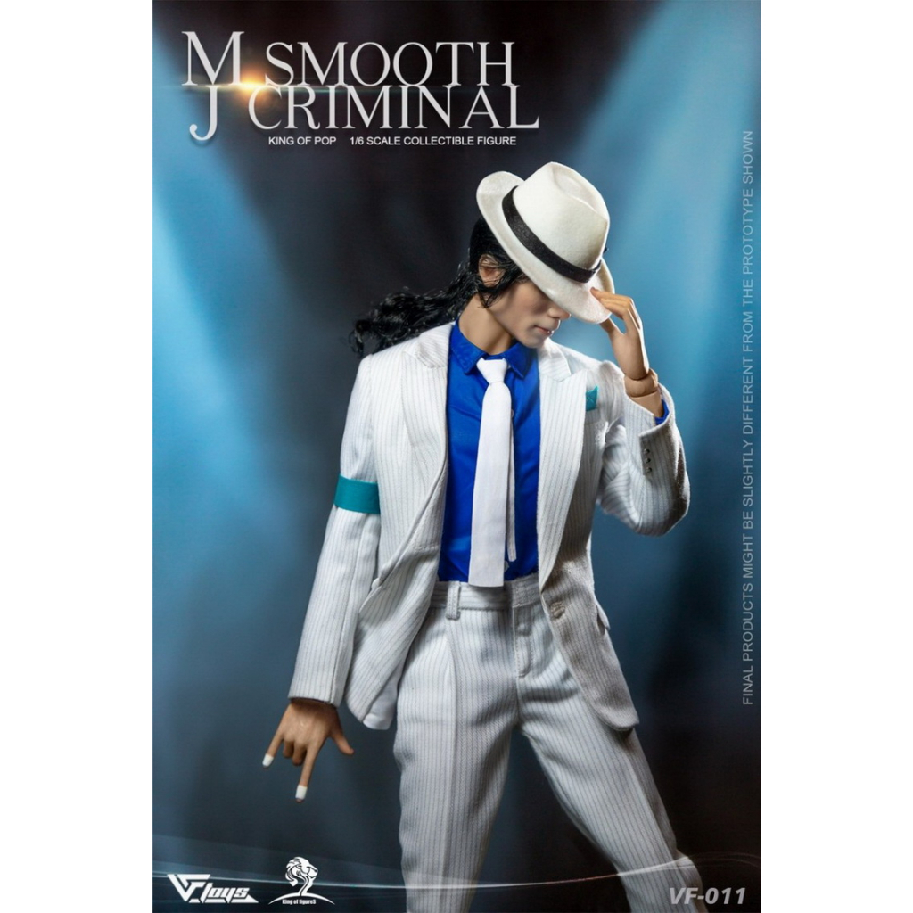 現貨) VFTOYS+King of Figure: VF011 1/6 傑克遜MJ 犯罪高手可動