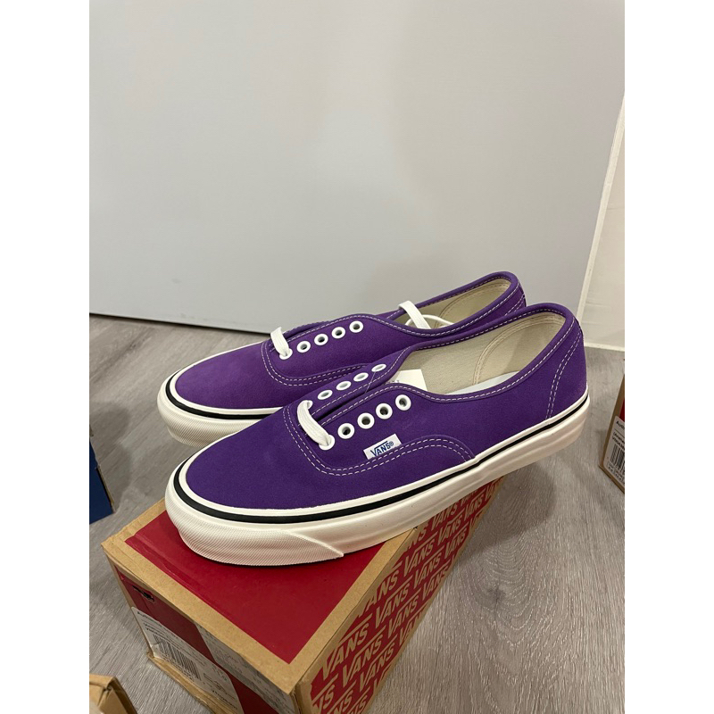 vans authentic 44 dx 紫色麂皮| 蝦皮購物