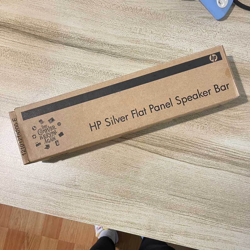 HP silver flat panel speaker bar | 蝦皮購物