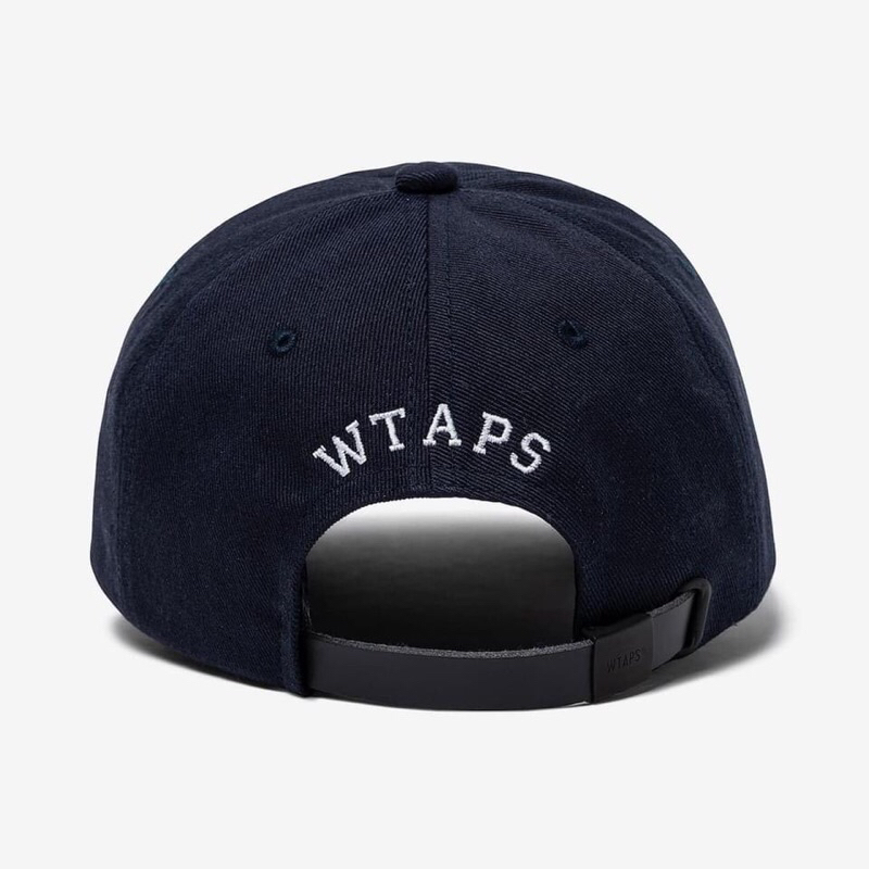 23SS WTAPS CAP COTTON TWILL COLLEGE NAVY-