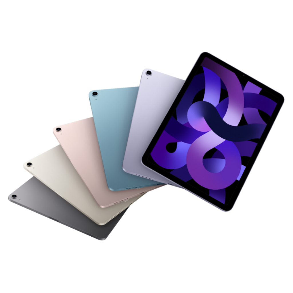最新款iPad Air 5 M1 256GB 太空灰/星光白/粉紅/紫/藍色10.9吋（Air5