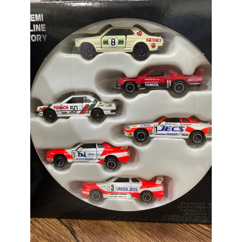 TOMICA 多美盒組賽車組HASEMI SKYLINE HISTORY 舊藍標| 蝦皮購物