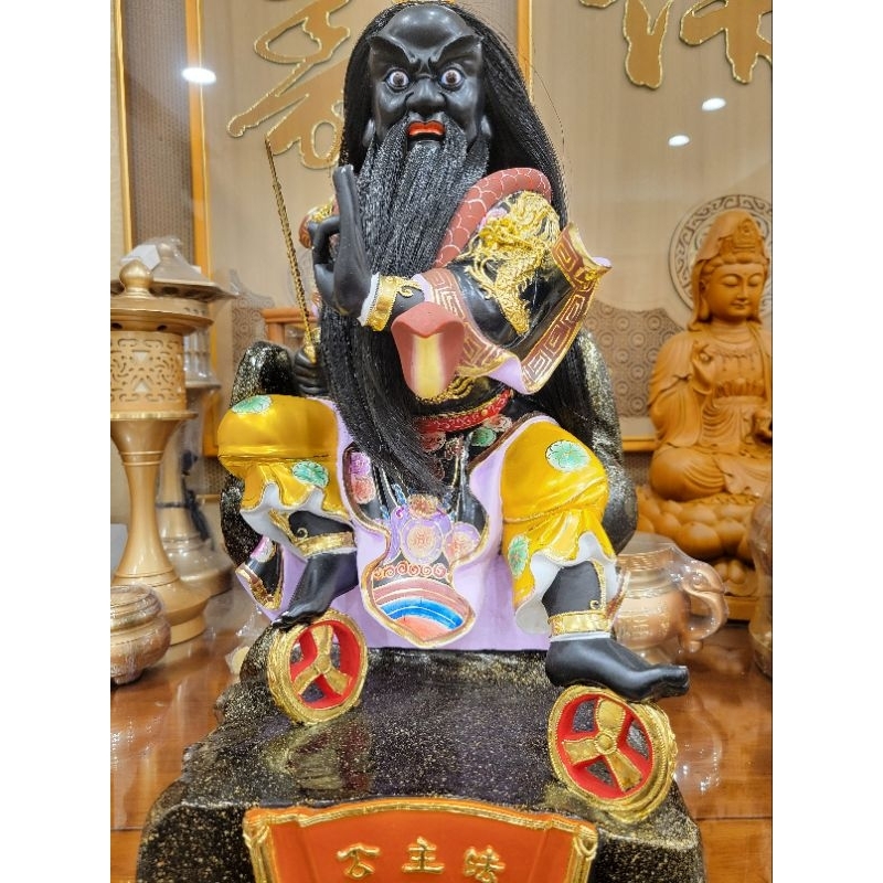 【修緣佛像文物館】1尺3法主公 江西小葉樟 神像 佛像 神明 宴王 佛具 神桌 佛桌 神明櫥 佛櫥 | 蝦皮購物