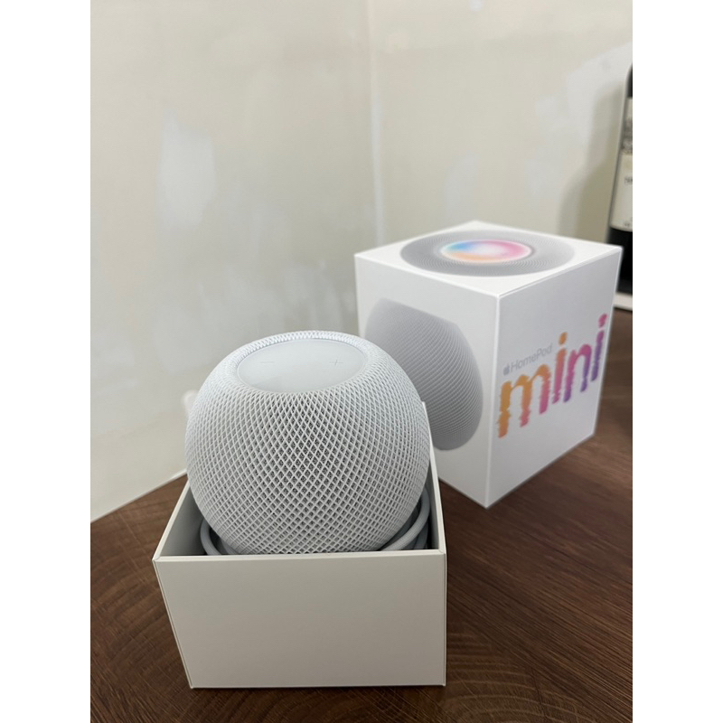 都内で 【値下げ】APPLE HOMEPOD MINI ホワイト アンプ - powertee.com