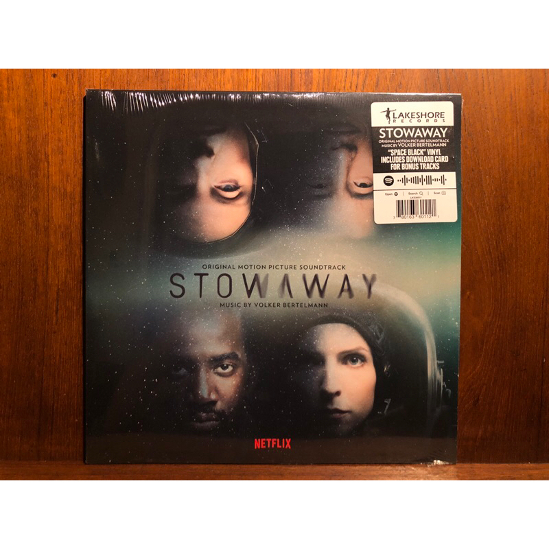 Stowaway Original Motion Picture Soundtrack - 'Black Vinyl