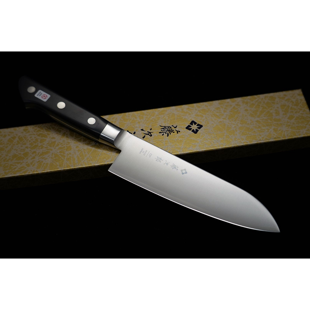銀三特製万能型ペティ包丁両刃150㎜5寸 鞘付き