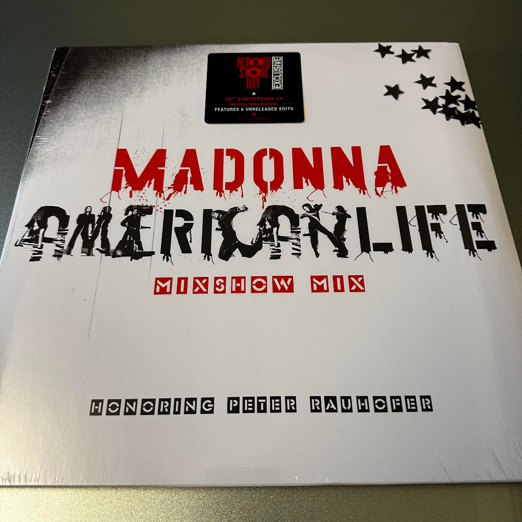 Madonna 瑪丹娜 American Life Mixshow 2023 Rsd 限定混音單曲黑膠 蝦皮購物 6655