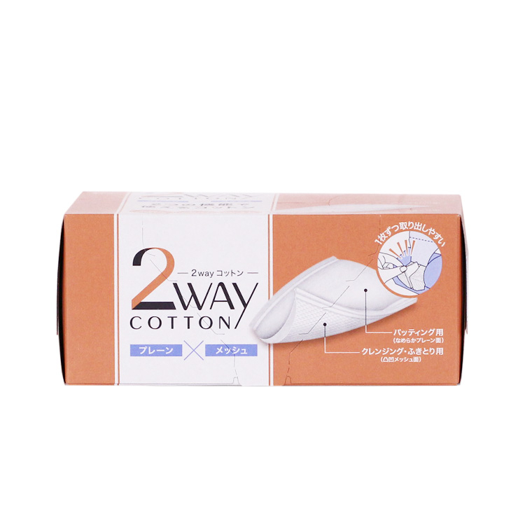 Cotton-Labo 2 WAY 兩用淨顏化妝棉 80枚/盒 (公司貨)【和泰美妝】 | 蝦皮購物