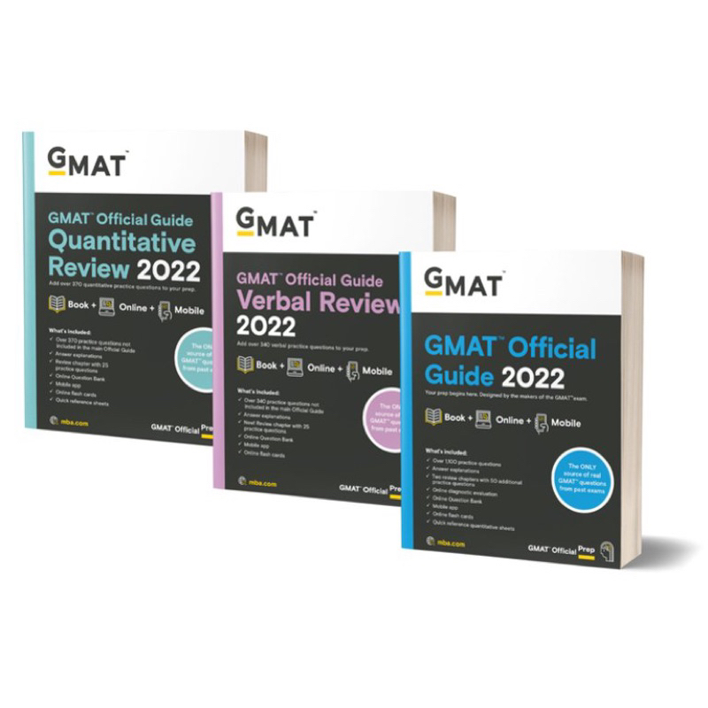 全新GMAT Official Guide 2023 Bundle: Books + Online | 蝦皮購物