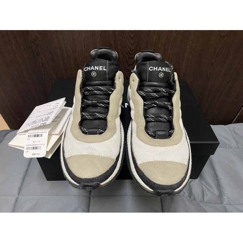 Chanel sneakers price on sale 218