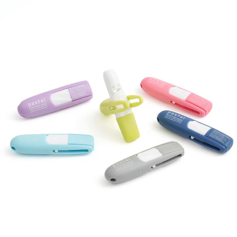 泰國Pastel Pocket Inhaler X BIBLE 代言 鼻通 薄荷棒 | 蝦皮購物